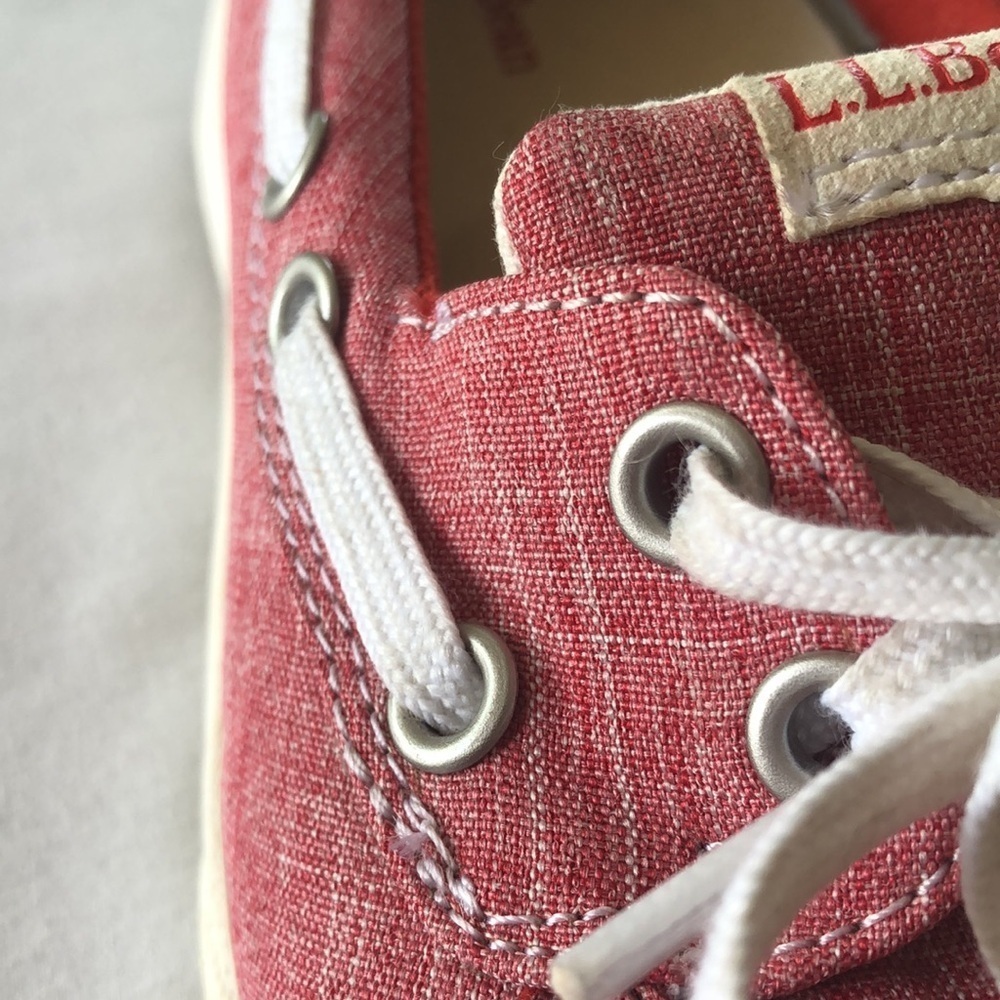 LL Bean boat shoes women’s Sz 6 pink - Picture 14 of 17